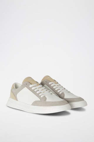 Sneakers en cuir - Blanc - Harmont & Blaine