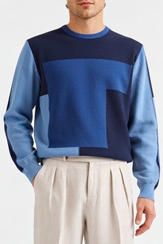 Pull - Bleu - Harmont & Blaine