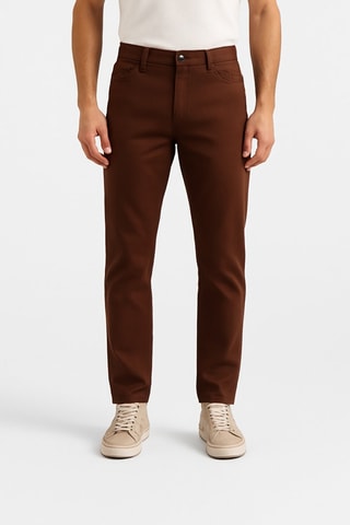 Pantalon slim - Marron - Harmont & Blaine