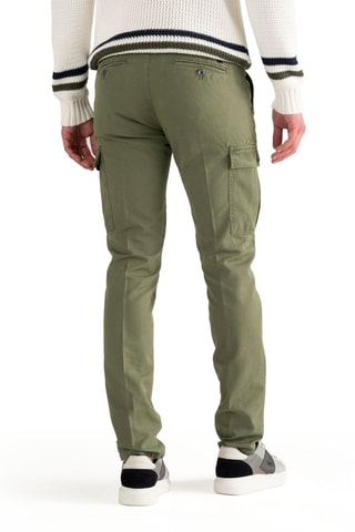 Pantalon cargo en lin - Kaki - Harmont&Blaine