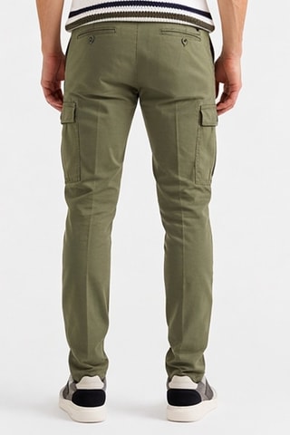 Pantalon cargo en lin - Kaki - Harmont&Blaine