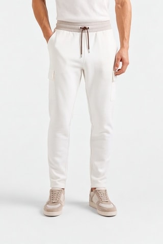 Pantalon cargo - Blanc - Blaine