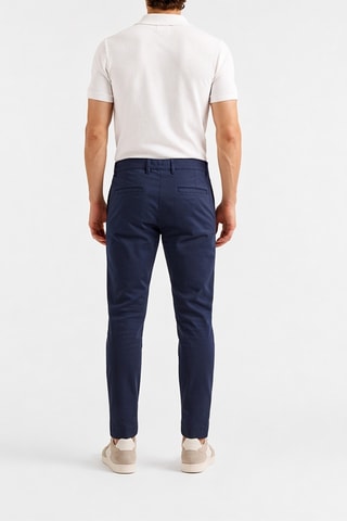 Pantalon en lin - Bleu marine - Harmont & Blaine