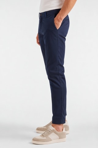 Pantalon en lin - Bleu marine - Harmont & Blaine