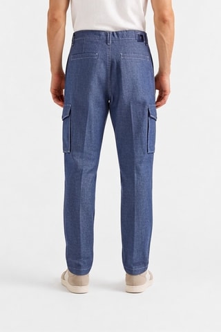 Cargobroek - Blauw - Harmont & Blaine
