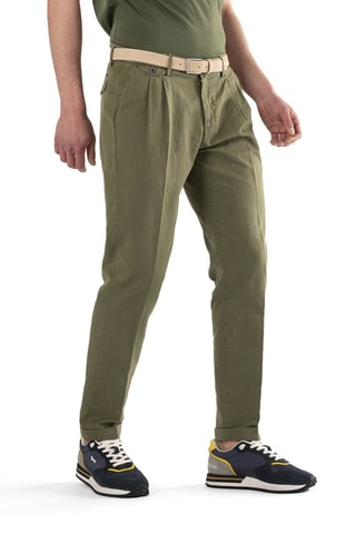 Pantalon en lin - Kaki - Harmont & Blaine