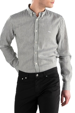 Chemise en lin - Gris - Harmont & Blaine