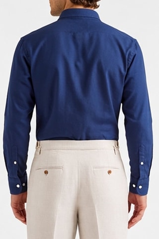Chemise en lin - Bleu - Harmont & Blaine