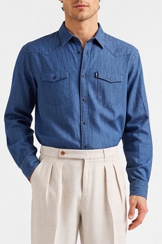 Chemise - Bleu - Harmont & Blaine