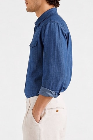 Chemise - Bleu - Harmont & Blaine