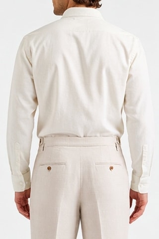Chemise regular en lin - Beige - Harmont & Blaine
