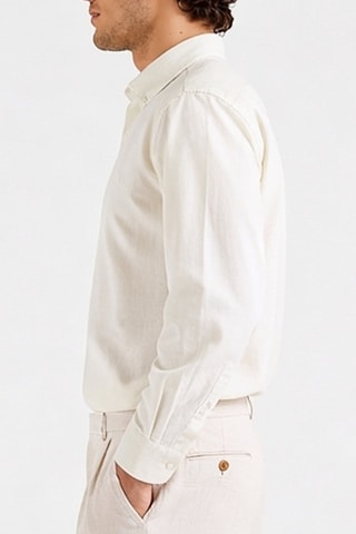Chemise regular en lin - Beige - Harmont & Blaine