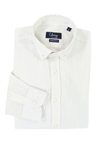 Chemise regular en lin - Beige - Harmont & Blaine