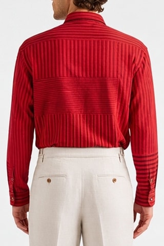 Chemise oversize - Rouge - Harmont&Blaine