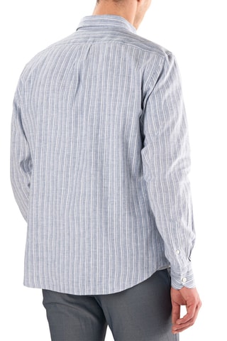 Chemise en lin - Bleu - Harmont&Blaine