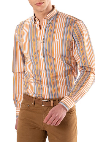 Chemise - Orange - Harmont&Blaine