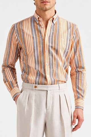 Chemise - Orange - Harmont&Blaine
