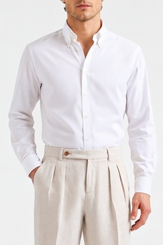 Chemise regular - Blanc - Harmont&Blaine