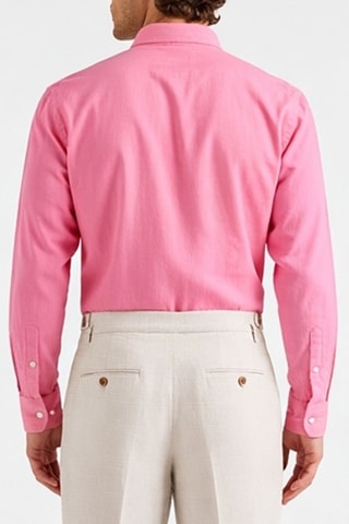 Chemise regular en lin - Rose - Blaine