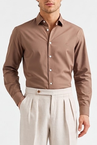 Chemise - Camel - Harmont & Blaine