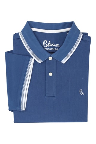 Polo - Bleu - Harmont & Blaine