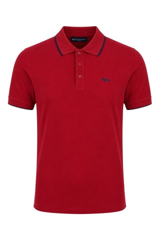 Polo regular - Rouge - Harmont&Blaine