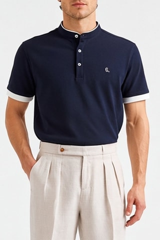 Polo - Bleu marine - Blaine