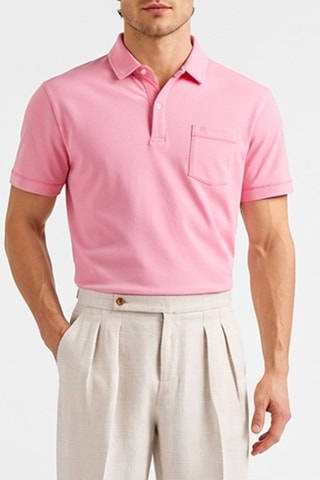 Polo regular - Rose - Harmont & Blaine