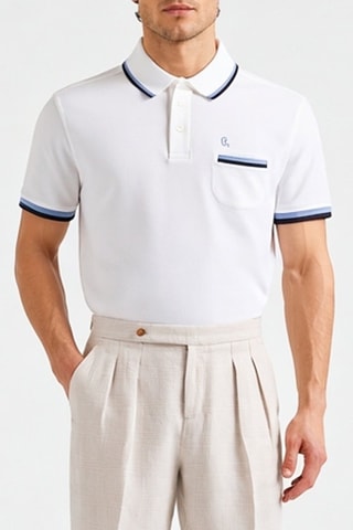 Polo - Blanc - Harmont & Blaine