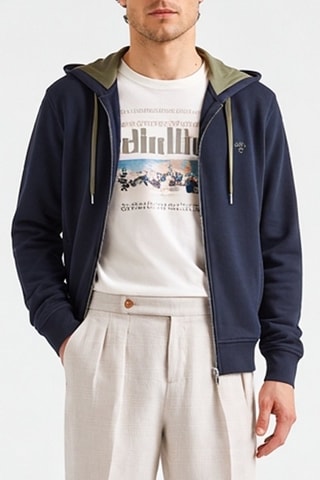 Sweat à capuche - Bleu marine - Harmont&Blaine Jeans
