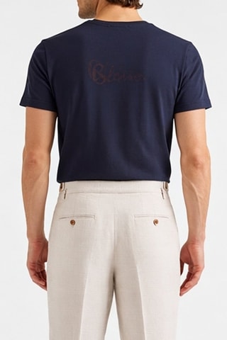T-shirt - Bleu marine - Harmont & Blaine