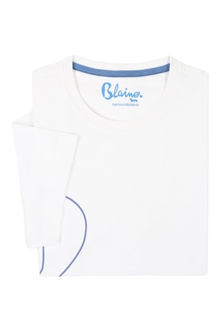 T-shirt regular - Blanc - Harmont & Blaine