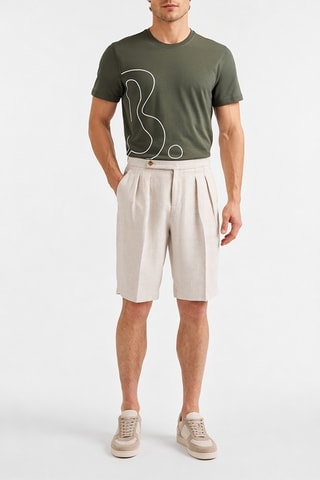 T-shirt regular - Kaki - Blaine
