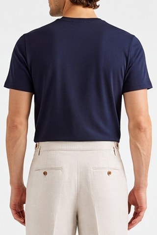T-shirt - Bleu marine - Harmont & Blaine