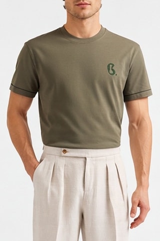 T-shirt - Kaki - Harmont & Blaine