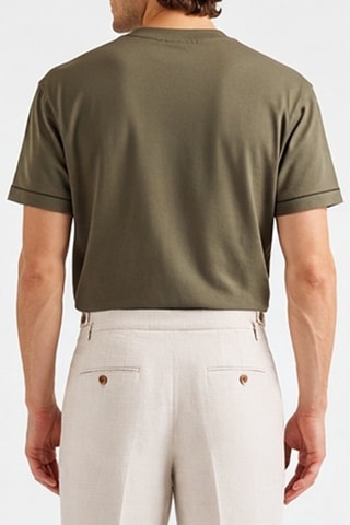 T-shirt - Kaki - Harmont & Blaine