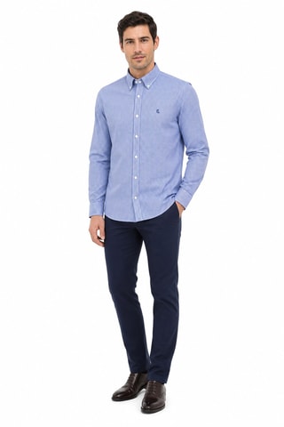 Overhemd Regular - Blauw