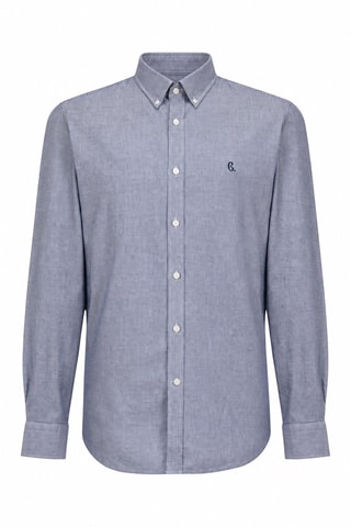 Overhemd Regular - Marineblauw