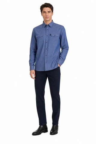 Spijkerblouse - Blauw