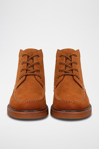 Boots en nubuck - Camel
