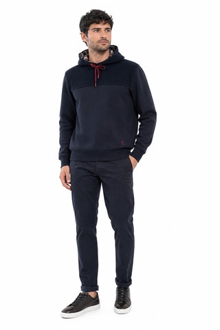 Sweat à capuche - Bleu foncé
