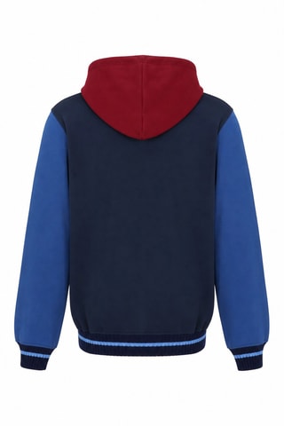 Sweater met capuchon - Blauw