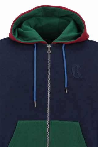 Sweater met capuchon - Blauw