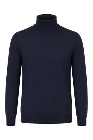 Pull en laine - Bleu foncé