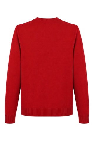 Wollen en Kasjmier Trui - Rood