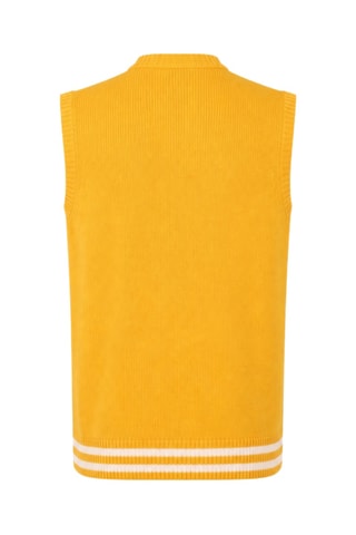 Pull sans manches - Jaune