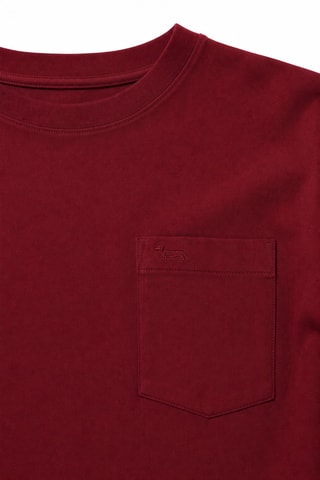 T-shirt - Bordeauxrood