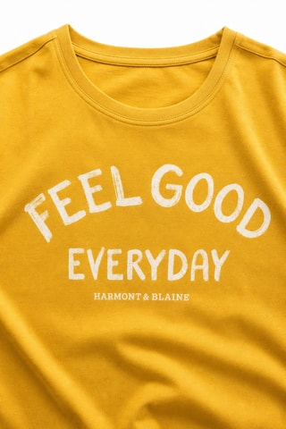 T-shirt - Jaune