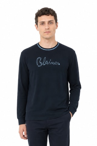 T-shirt - Bleu foncé