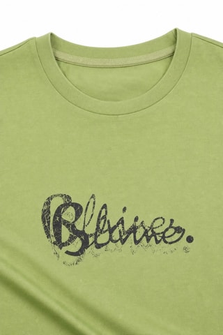T-shirt - Olijfgroen
